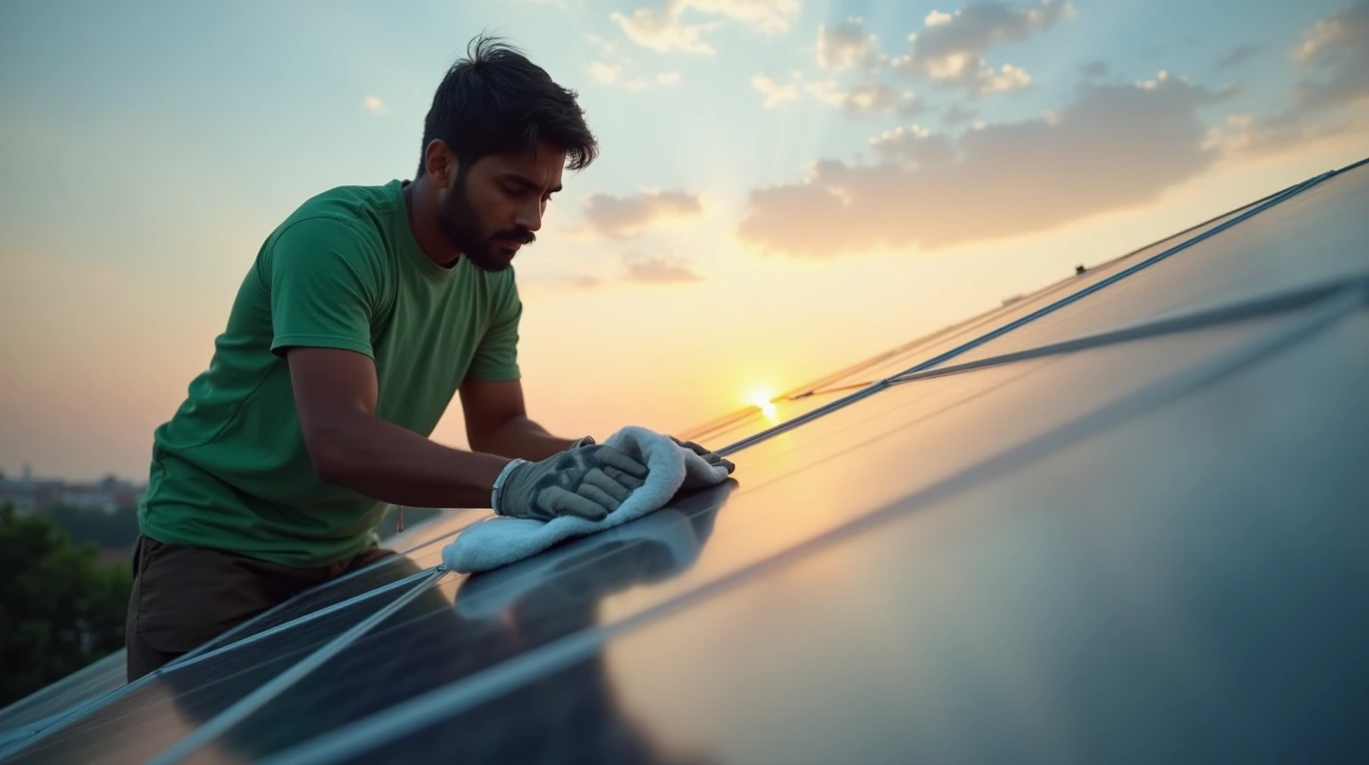 How to maintain your rooftop solar system?